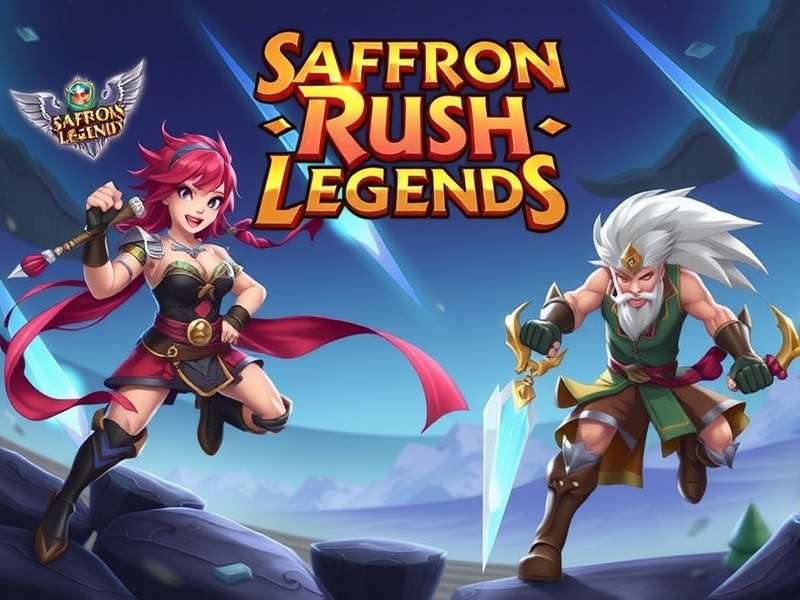 Saffron Rush Legend Game Banner